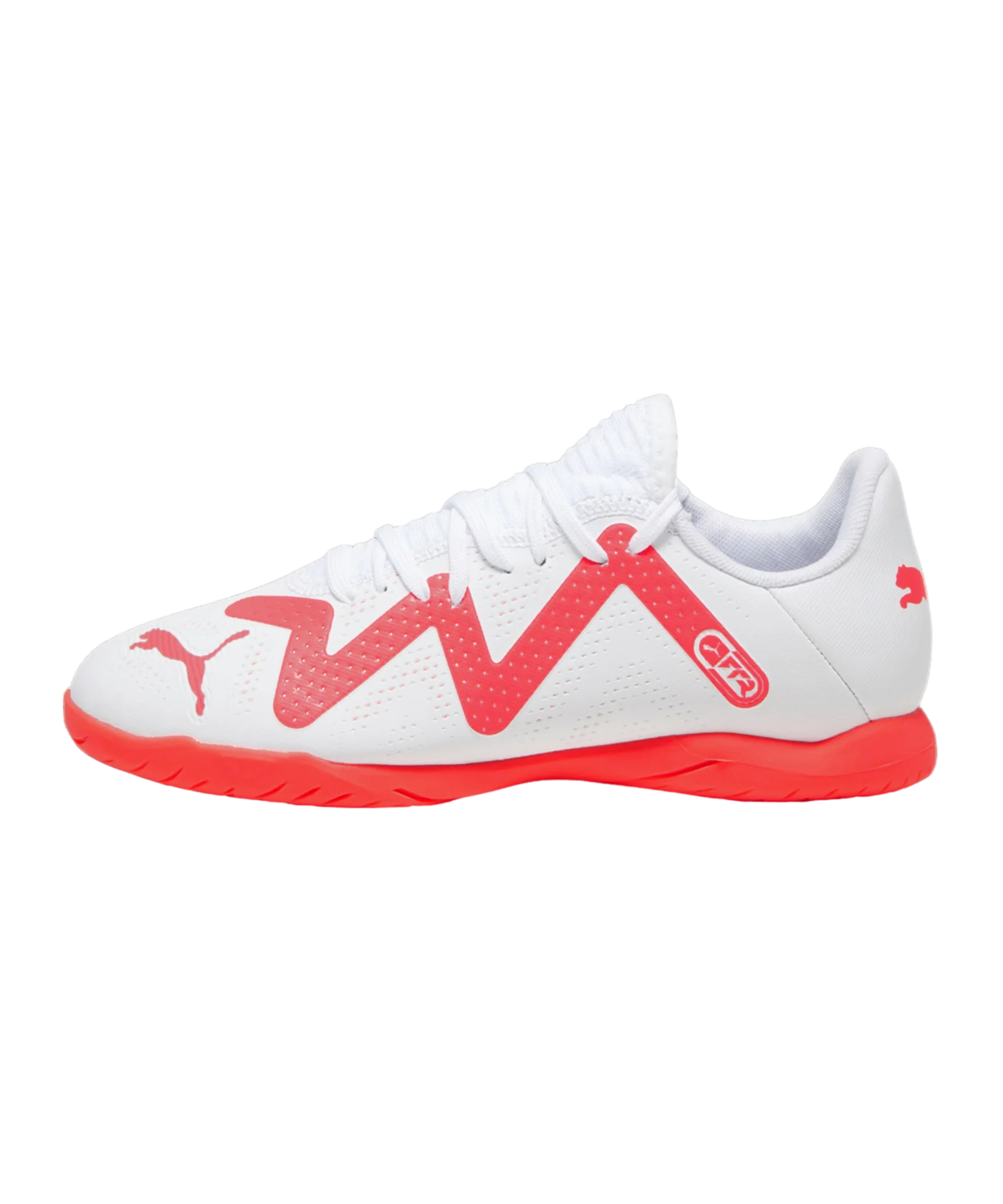 PUMA FUTURE Play IT Halle Breakthrough Jr Kids Weiss Rot Schwarz F01