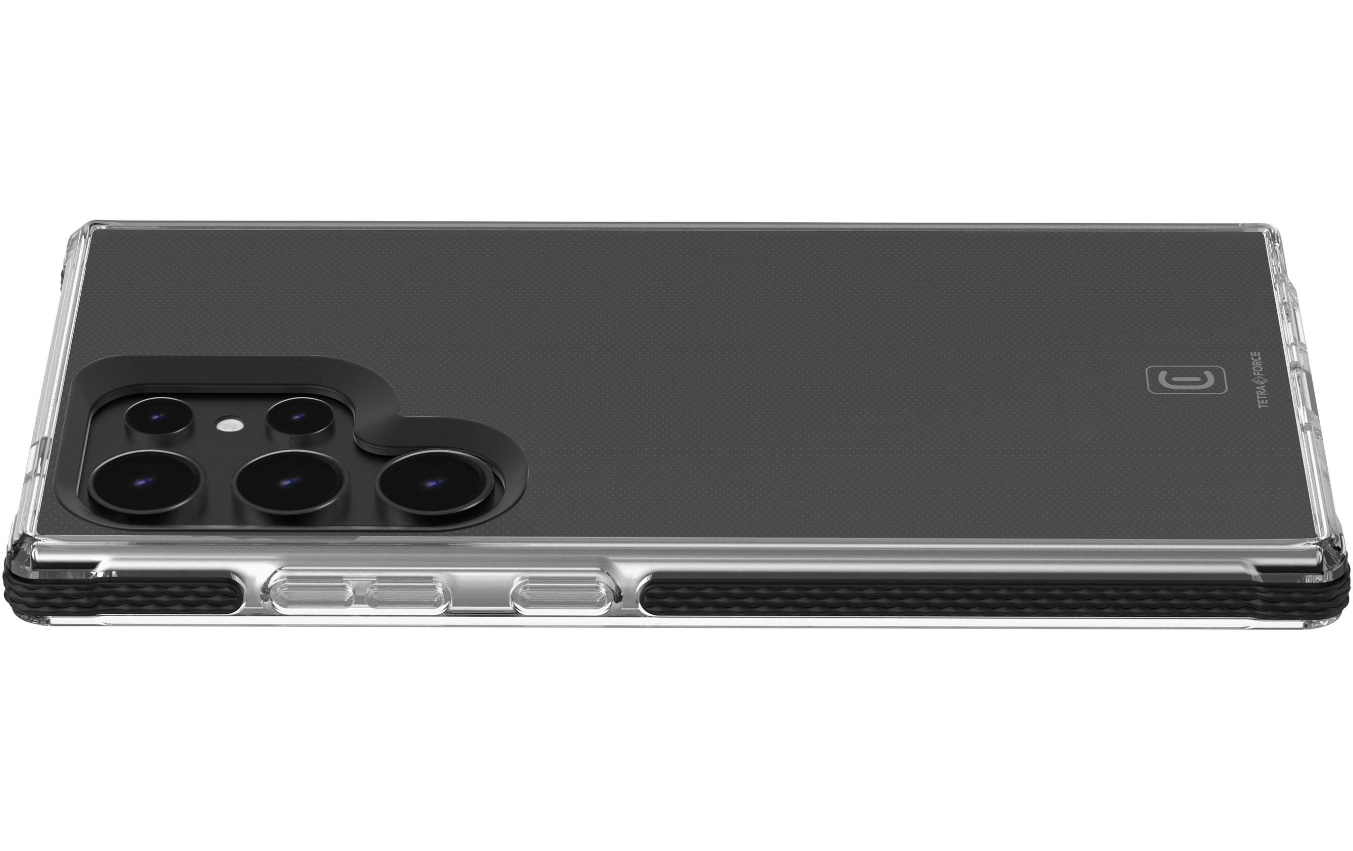 Back Cover Tetra Galaxy S25 TransparentSchutzhülle mit verstärkten Ecken für das Samsung Galaxy S25