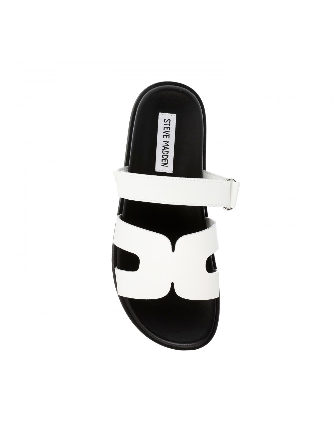 steve madden Mules Femme Missile Blanc Cuir