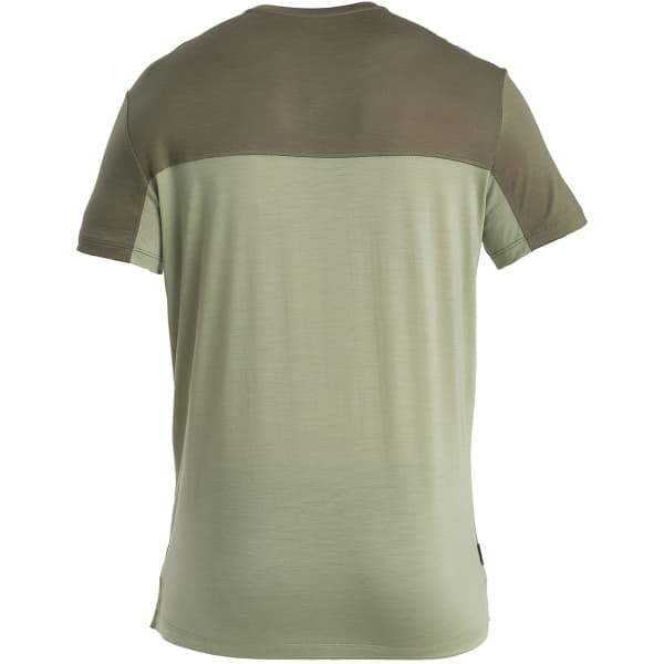 T-shirt randonnée ICEBREAKER M MERINO 125 COOL-LITE SPHERE III SS TEE LICHEN/LODEN/CB