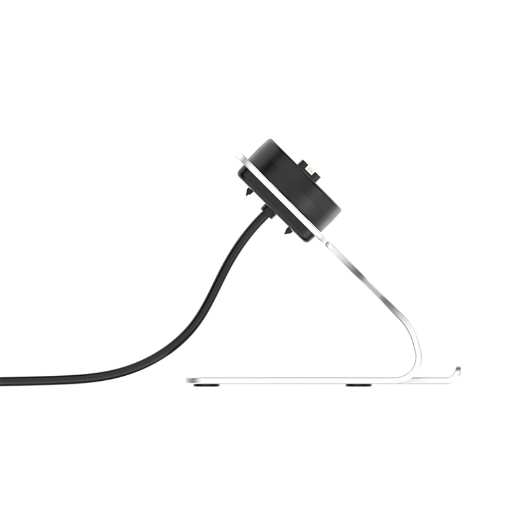 2in1 Garmin Dockingstation Halterung mit USB A Ladegerät - Silber