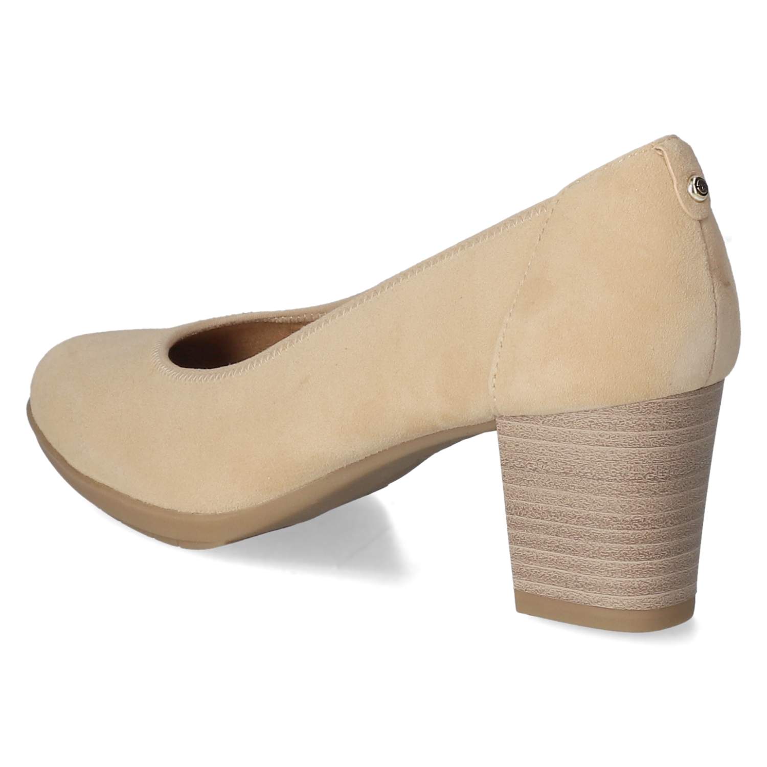 Tamaris Pumps - tan suede