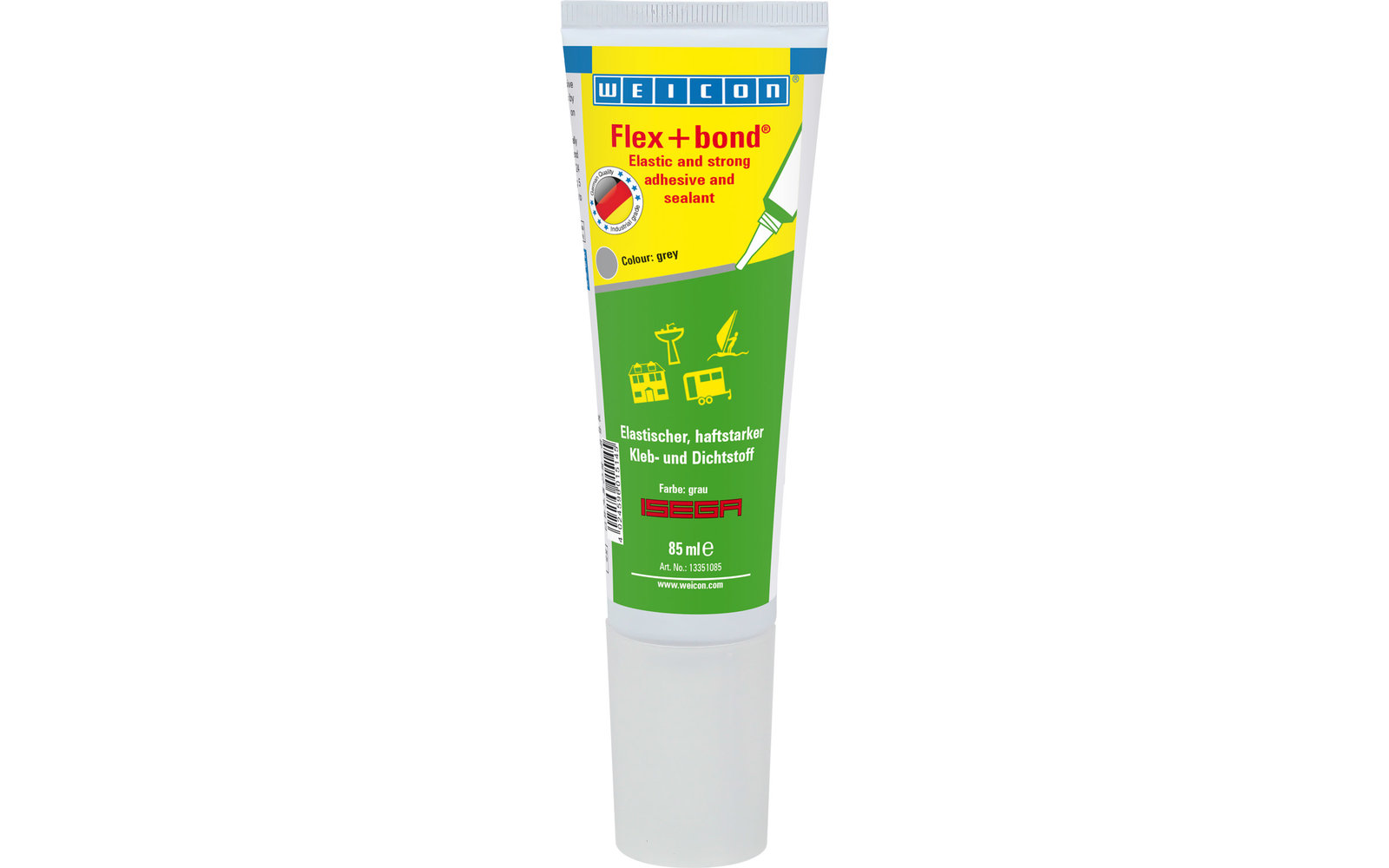 Weicon Flex+Bond Klebstoff 85 ml schwarz
