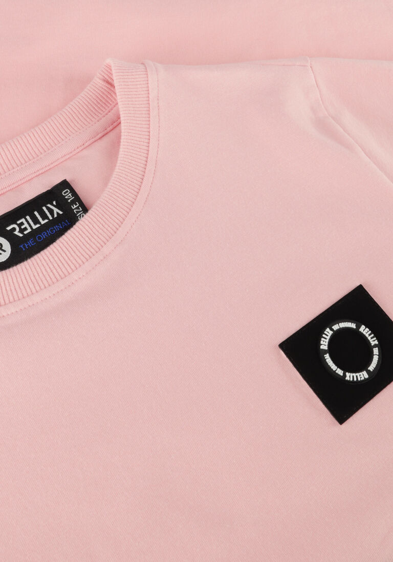 RELLIX roze rellix t-shirt t-shirt ss basic