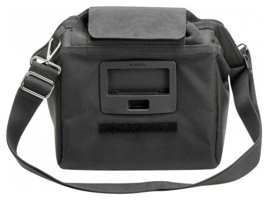 Sacoche de Porte Bagage Klickfix Roomy Noir