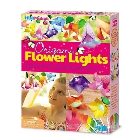 HCM KidzMaker Flower Lights: Origami-Blumenlampen
