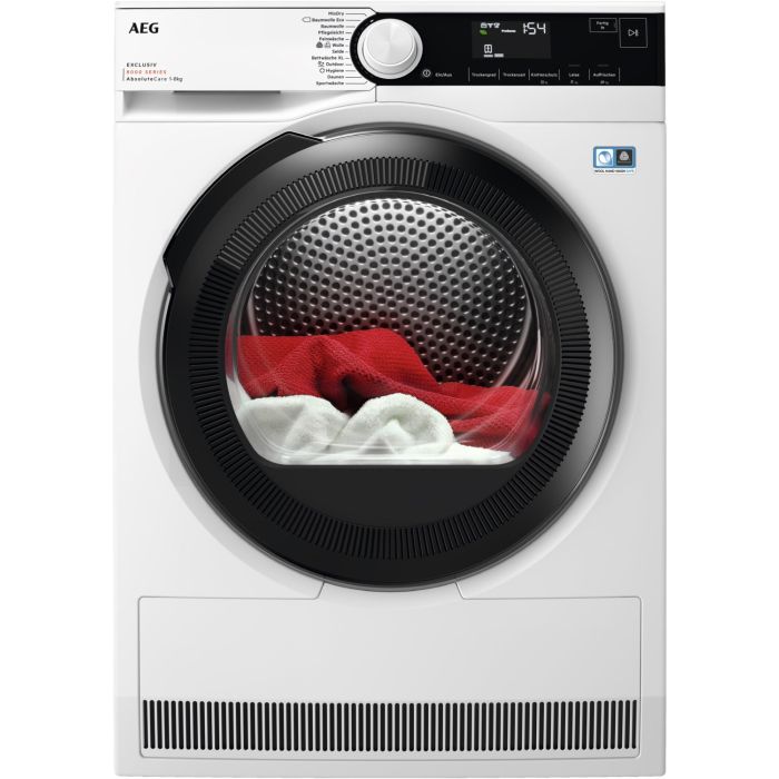 AEG Wärmepumpentrockner 8000 ABSOLUTECARE TR8T70689 // 50€ Cashback