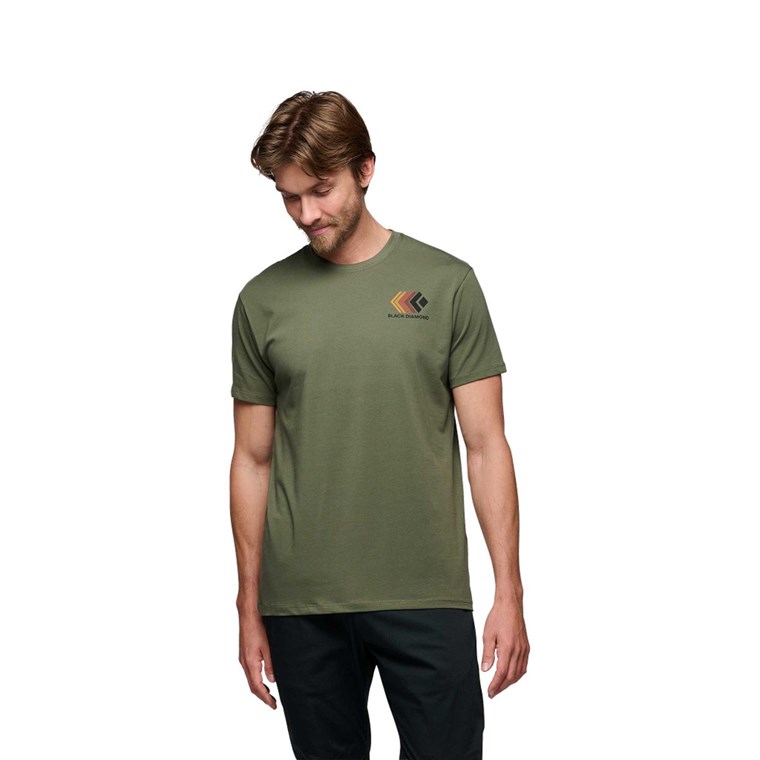 Black Diamond M Faded Ss Tee Tundra