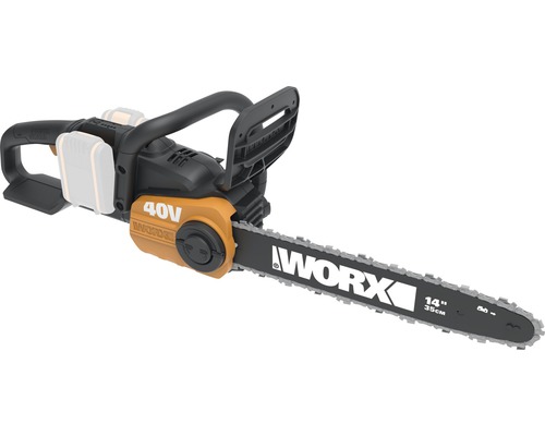 WORX 40V (2 x 20V) 35cm snoerloze kettingzaag WG384E.9 + GRATIS bonusartikel: 20V accu WA3644 (4,0Ah)