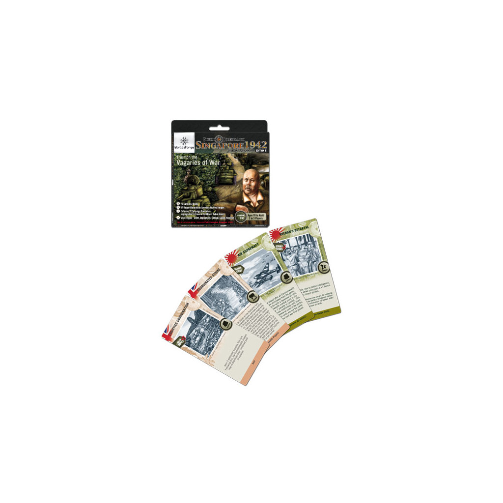 Field Command Singapore 1942 - Cards Expansion