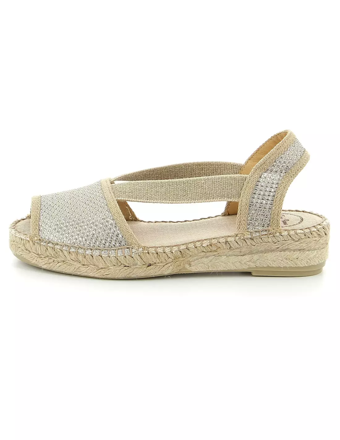 TONI PONS ESTEL - Espadrilles Platine
