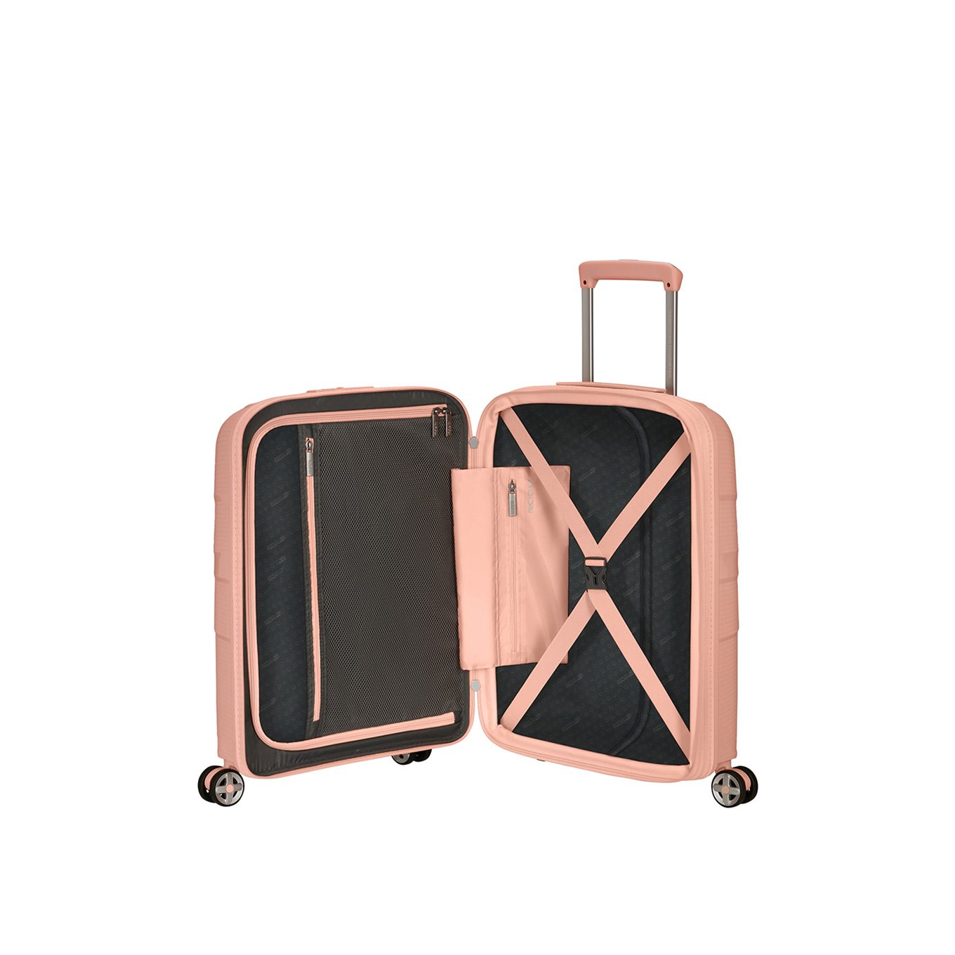 American Tourister Starvibe Spinner 55 cm EXP Metallic Peach