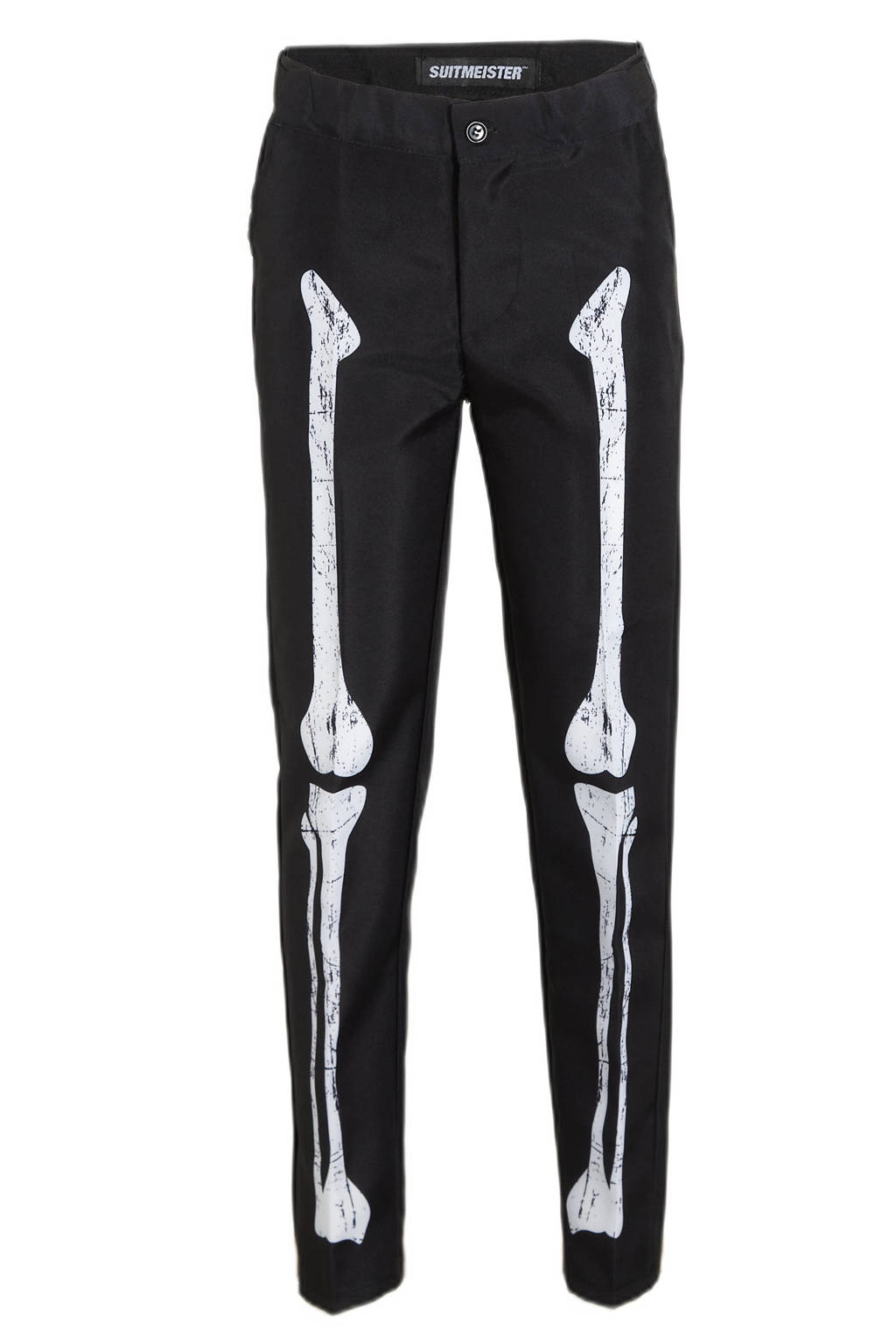 Suitmeister kostuum halloween Skeleton Grunge zwart/wit