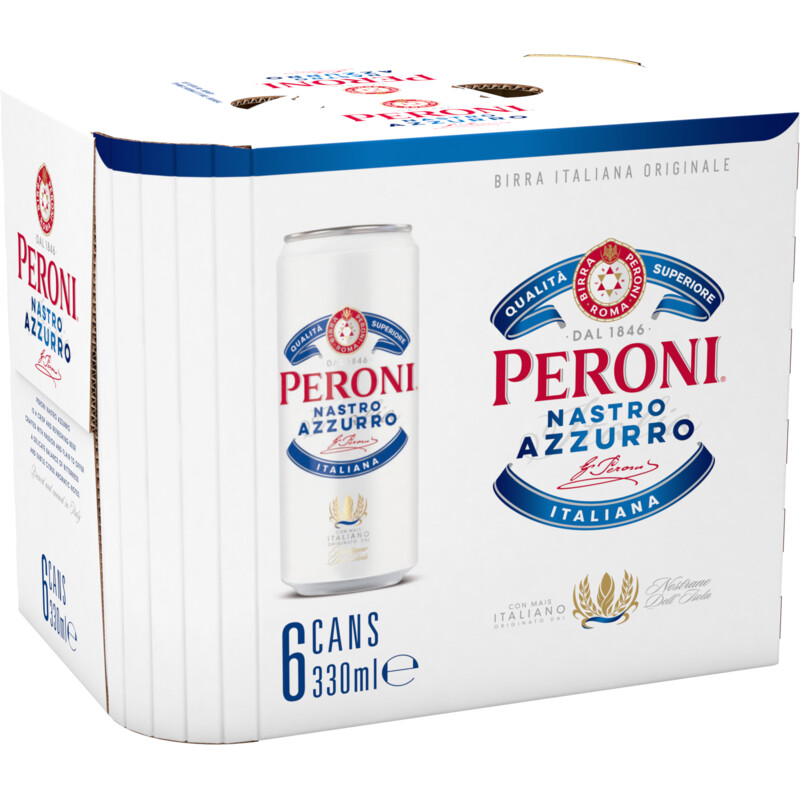 Peroni Nastro Azzurro 6-pack