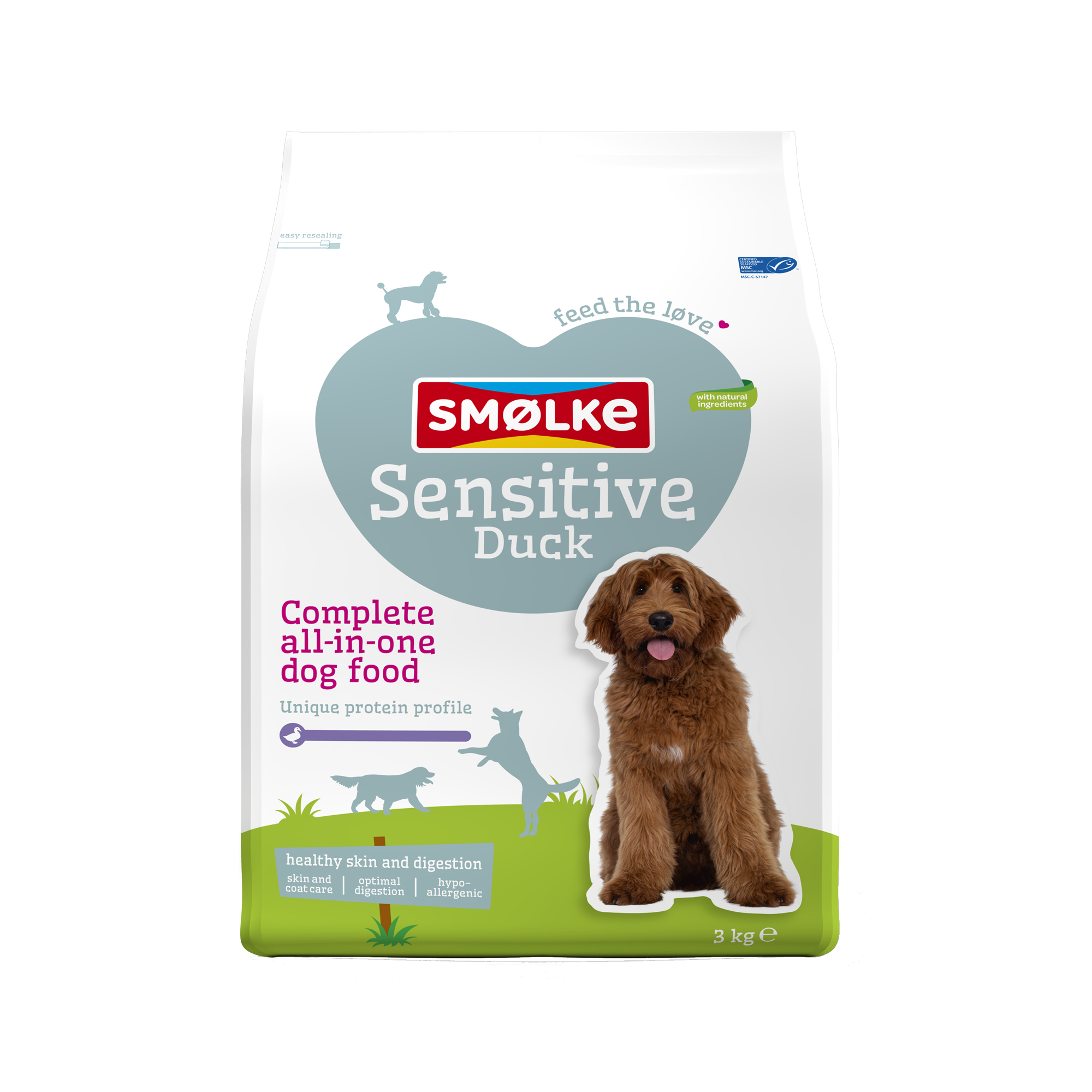 Smølke Sensitive Hondenvoer - Eend