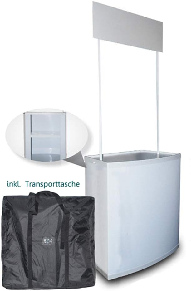 Promotion-Theke ohne Druck, Messetheke, Messetresen, Theke, POS, Messestand, Werbetheke, Promostand Sell
