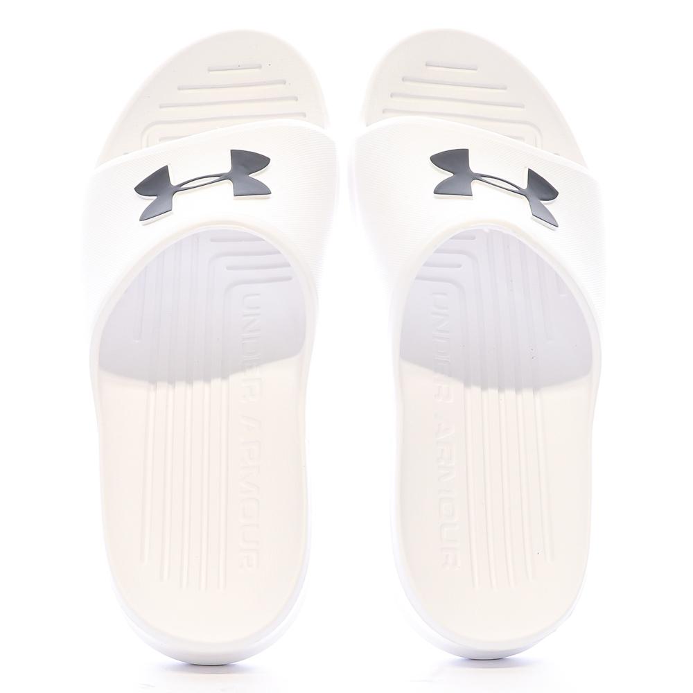 Under Armour Claquettes Blanches Homme Under Armour Core