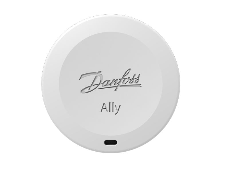 Danfoss Ally Room Sensor Drahtloser Raumsensor für die Danfoss Ally Heizkörperthermostate, Zigbee