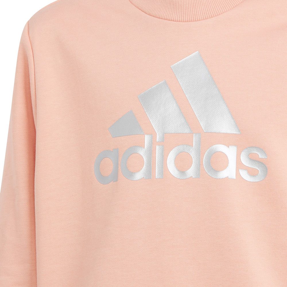 adidas Future Icons Logo Crew Sweatshirt Mädchen ambient blush