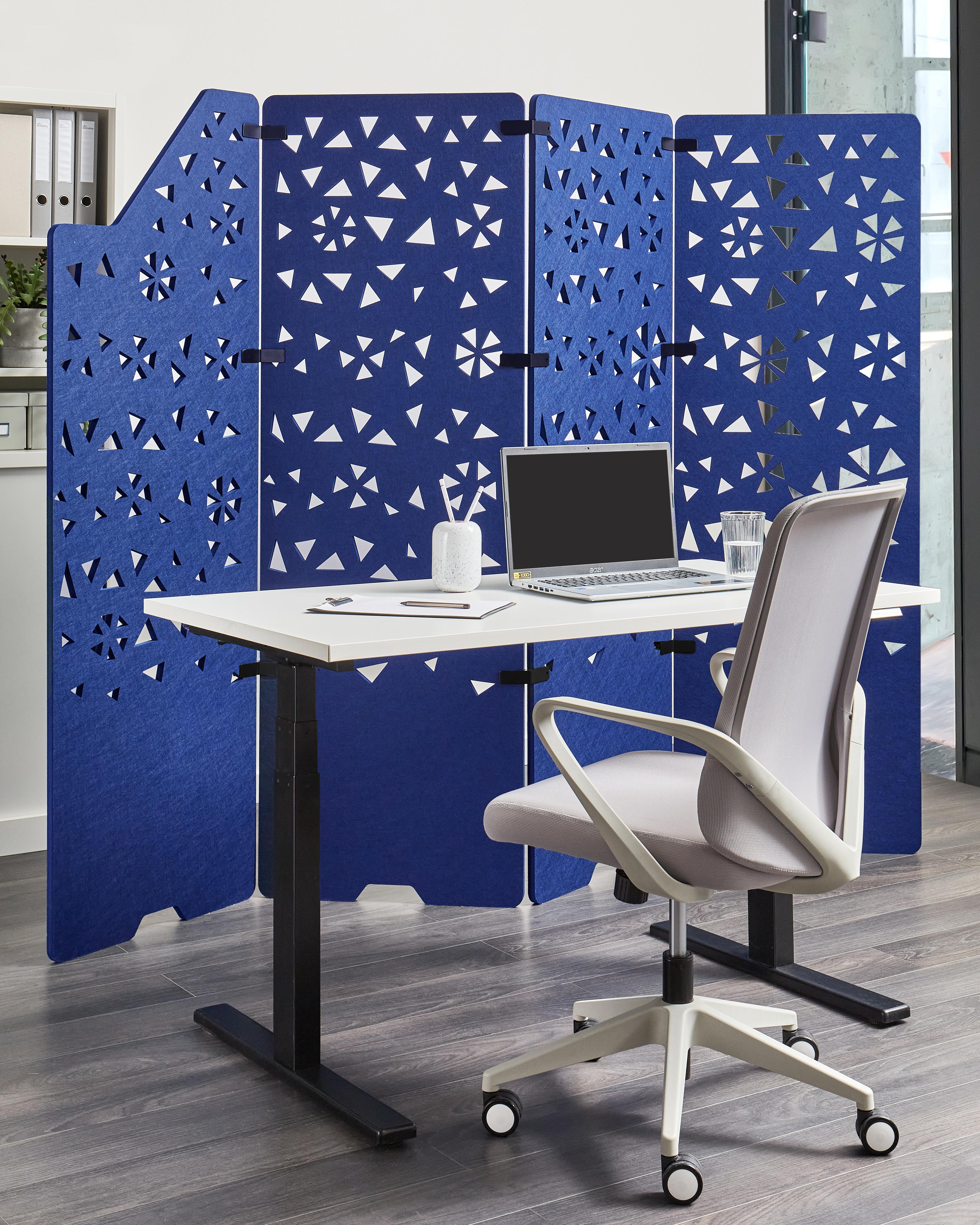 Scheidingswand voor kantoor STARRY Marineblauw
