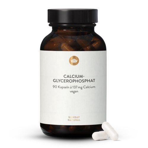 Sunday Natural Products  Calcium-Glycerophosphat Kapseln