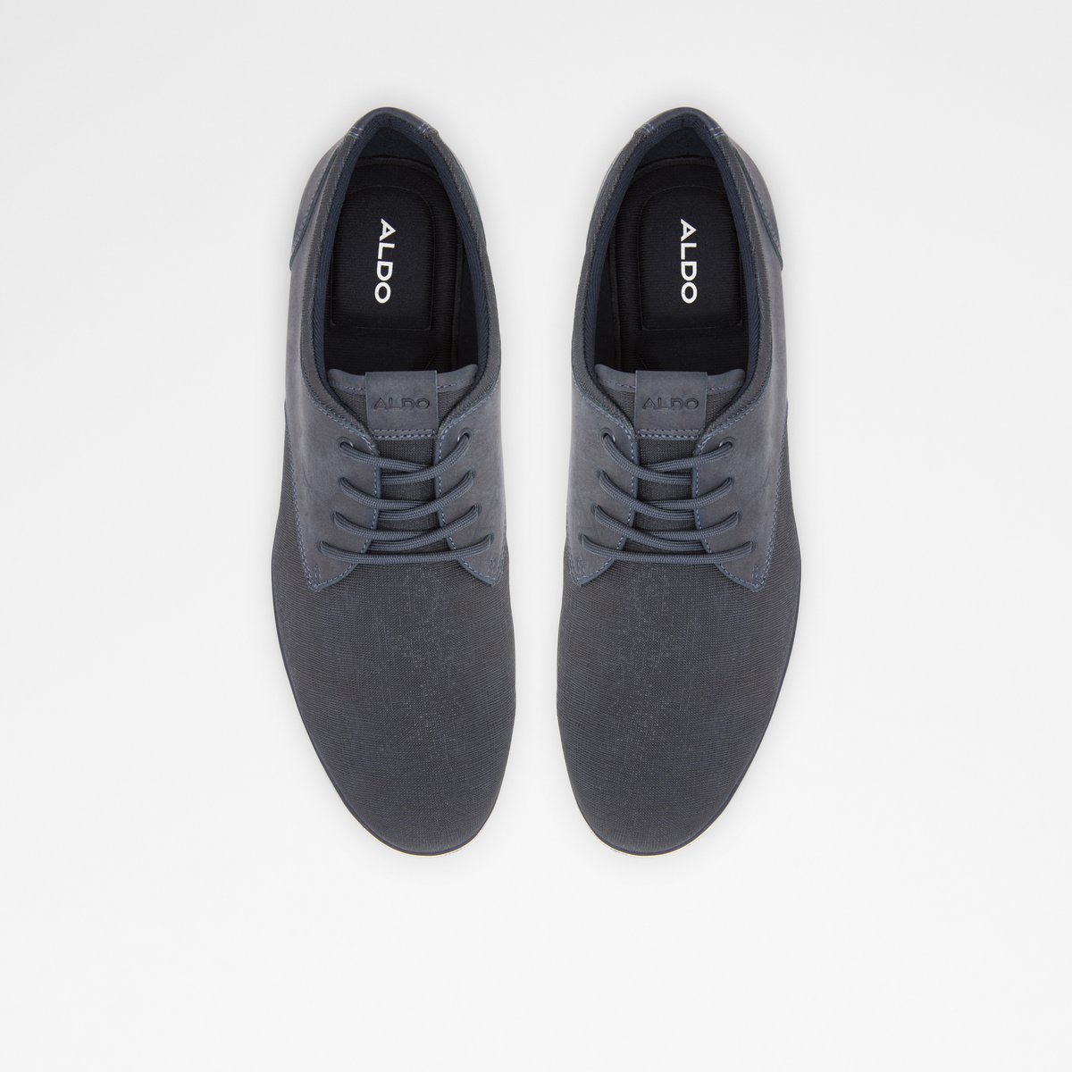 Heron Navy Men Oxfords & Lace-ups