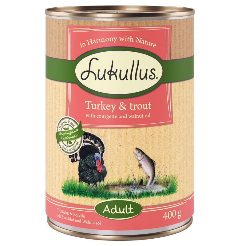 Lukullus dinde, truite