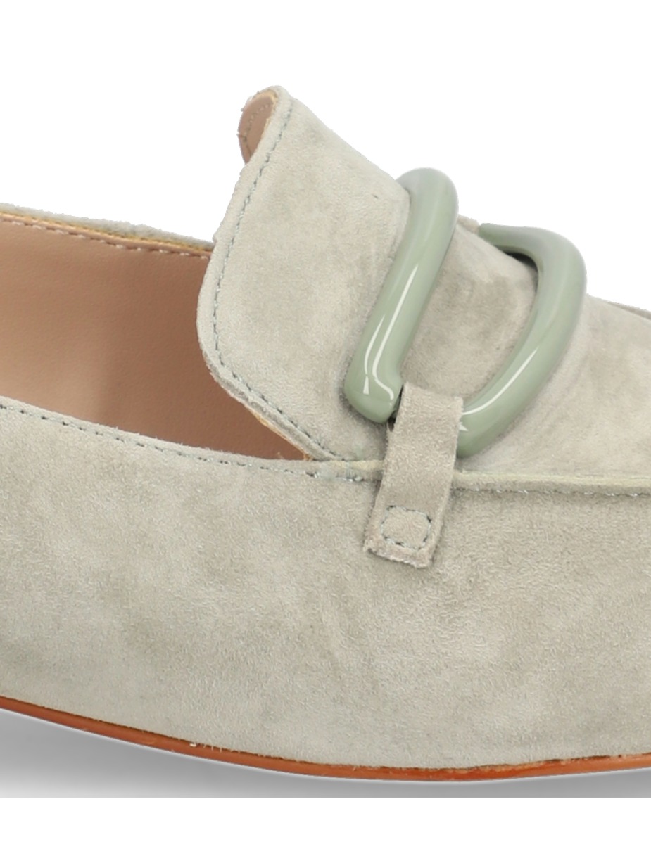 Veloursleder Slipper klassisch