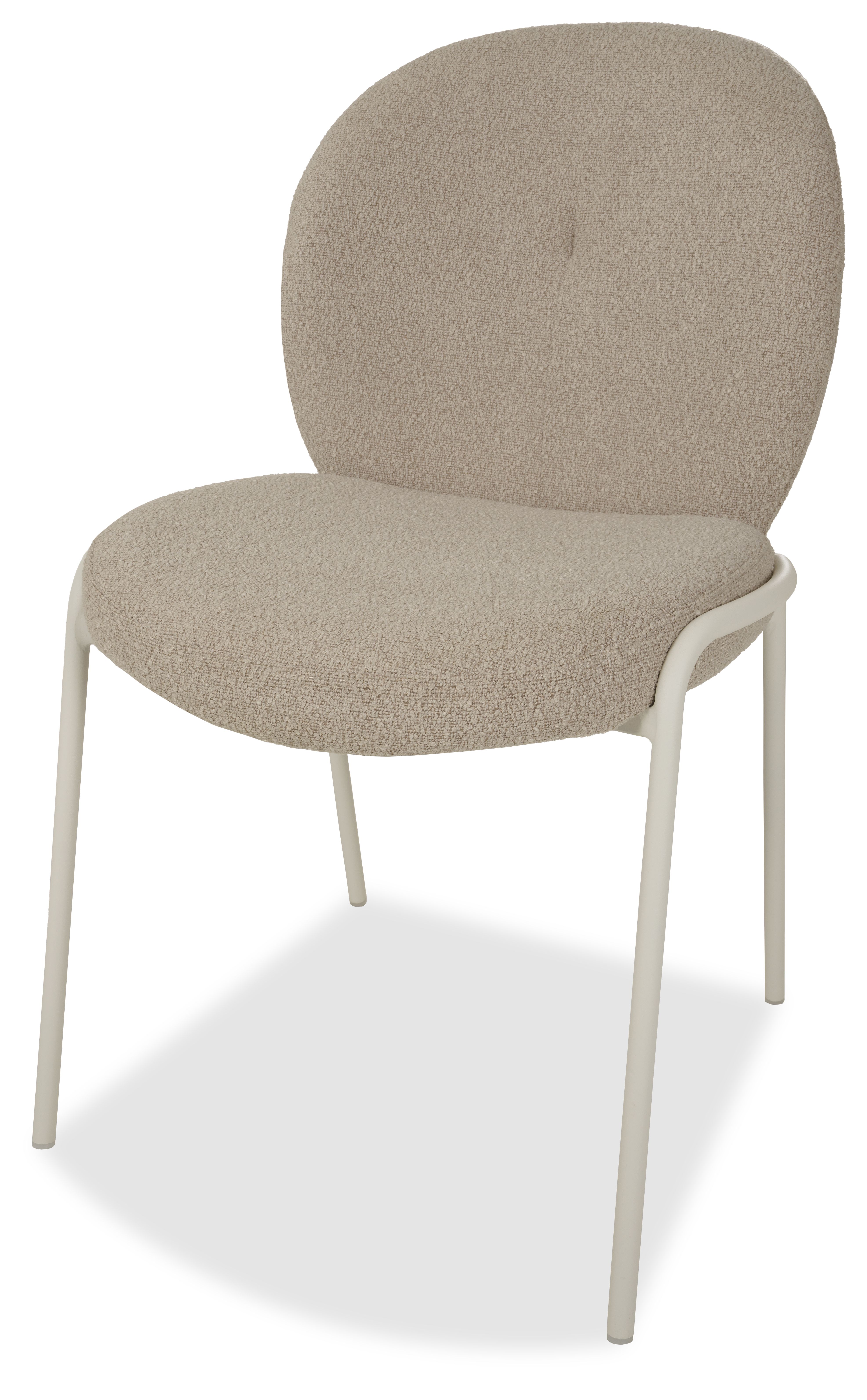 Eetkamerstoel Touch naturel Tobbe B56 x D53 x H88 cm