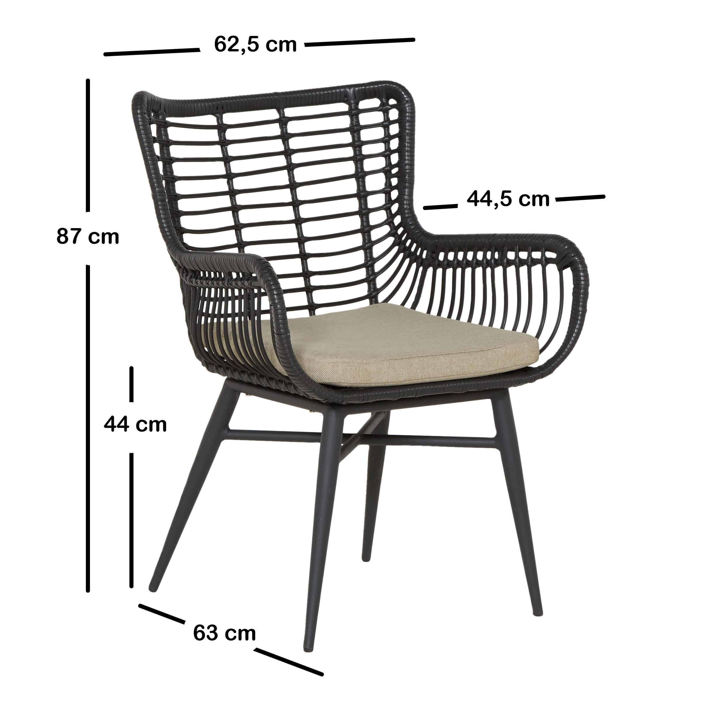 NOUS Garden tuinstoel Tango