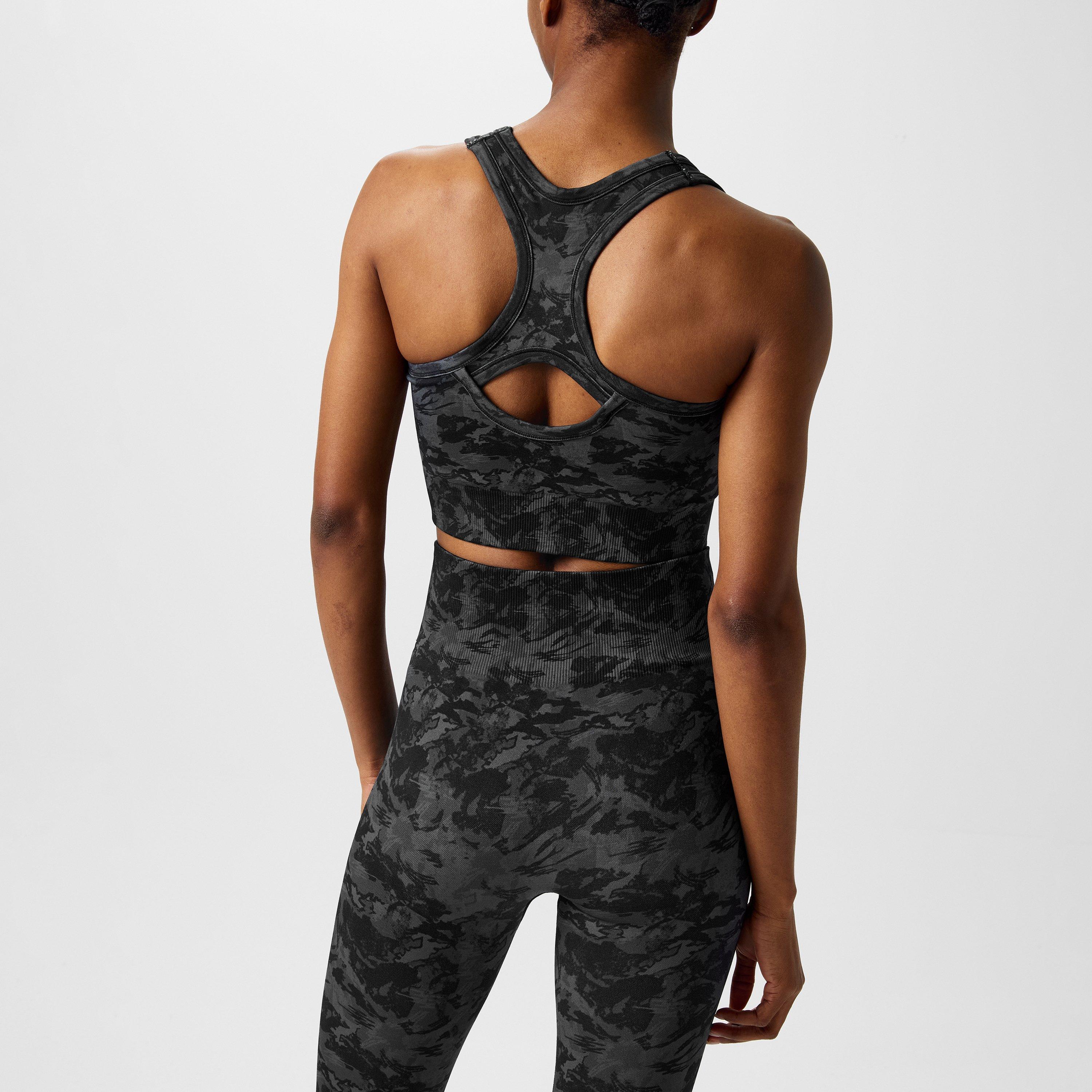 Everlast Camo Racerback Sports Bra Womens