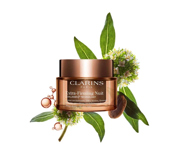 Clarins Extra Firming Nuit Toux Peaux