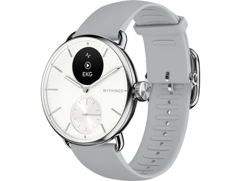 Withings Activity Tracker Scanwatch 2 White, 38 mm Hybrid Smartwatch