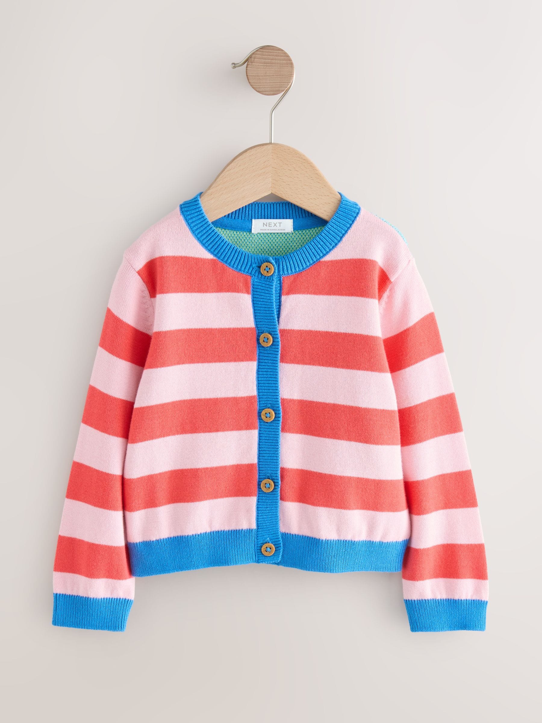 Blauw - Vest met boerderijprint (3mnd-7jr)