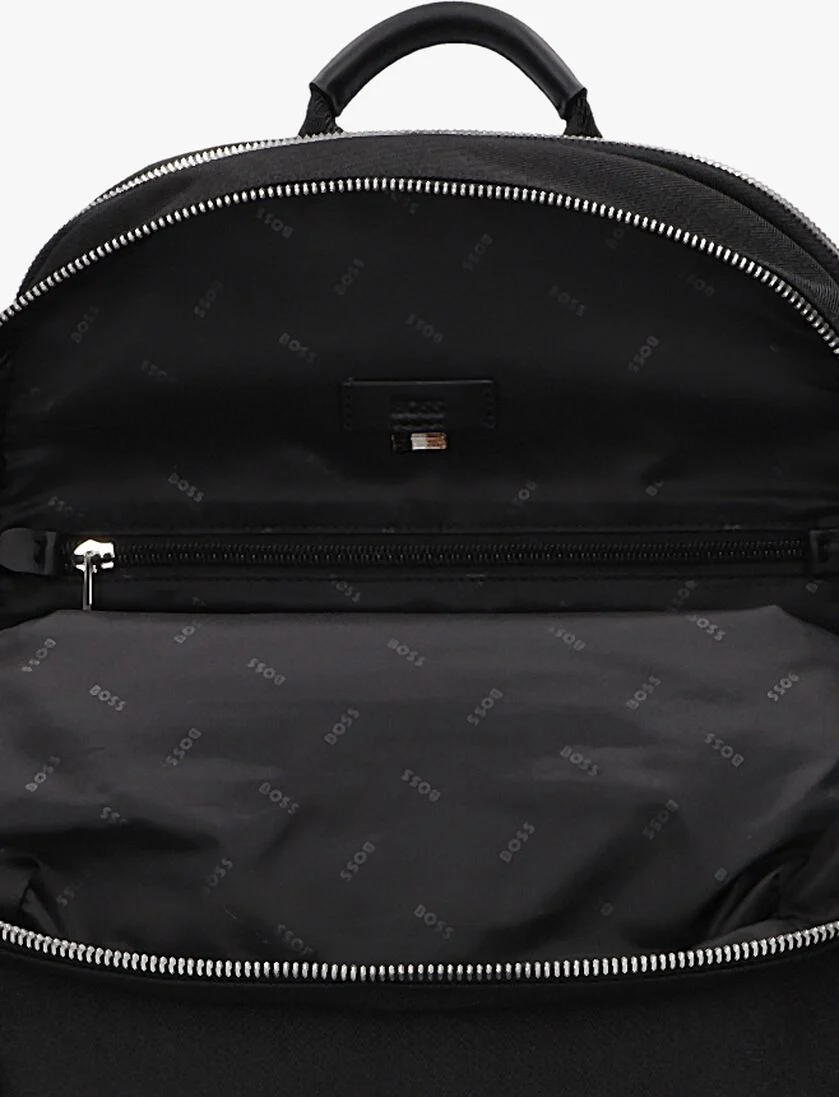 BOSS zwarte boss rugtas highway backpack