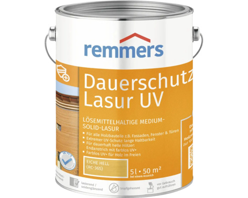 Remmers Langdurige UV-beschermende beits, licht eiken, 5 l