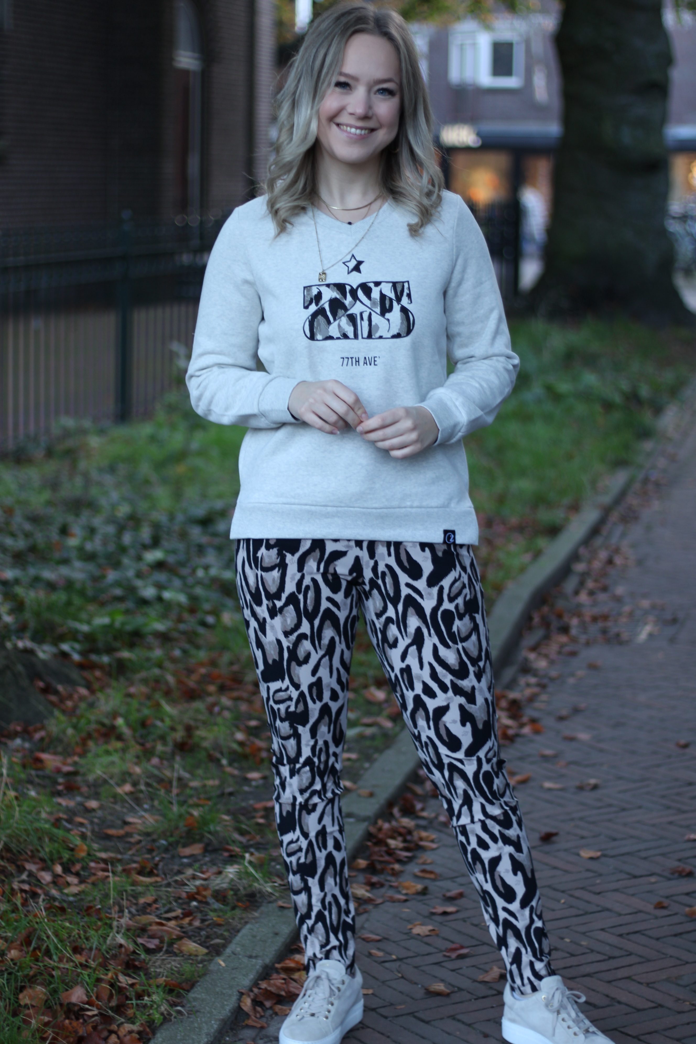 Zoso - Marie Fancy Sweater - Grey Melange