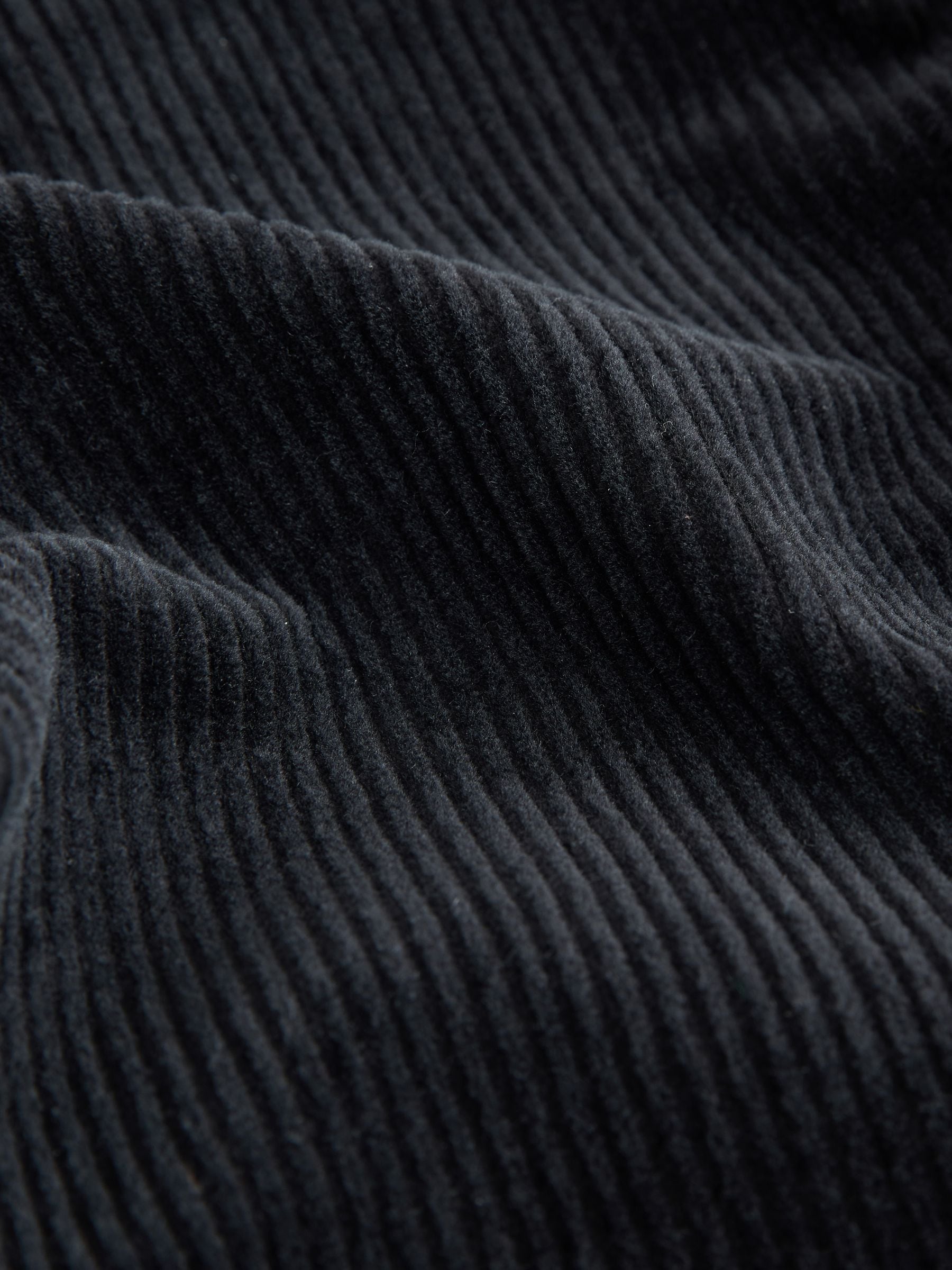 Zwart - Slim Rijk Corduroy Jack