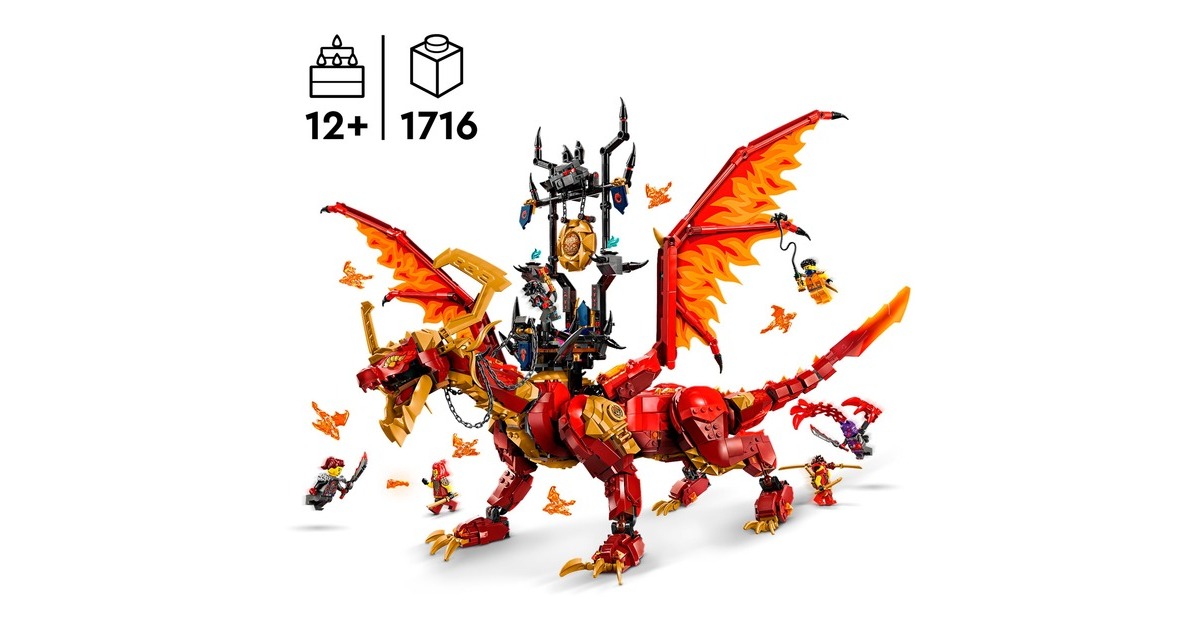 LEGONinjago - Brondraak van Beweging Constructiespeelgoed  (71822)
