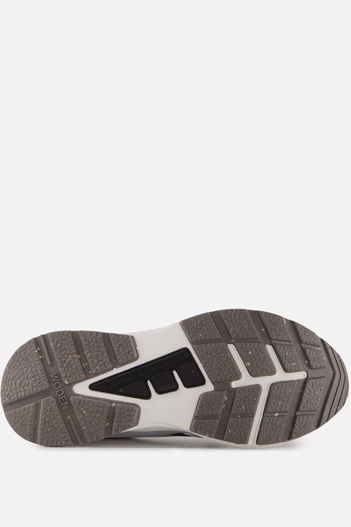 Woden Stelle Transparent Sneakers grijs Textiel