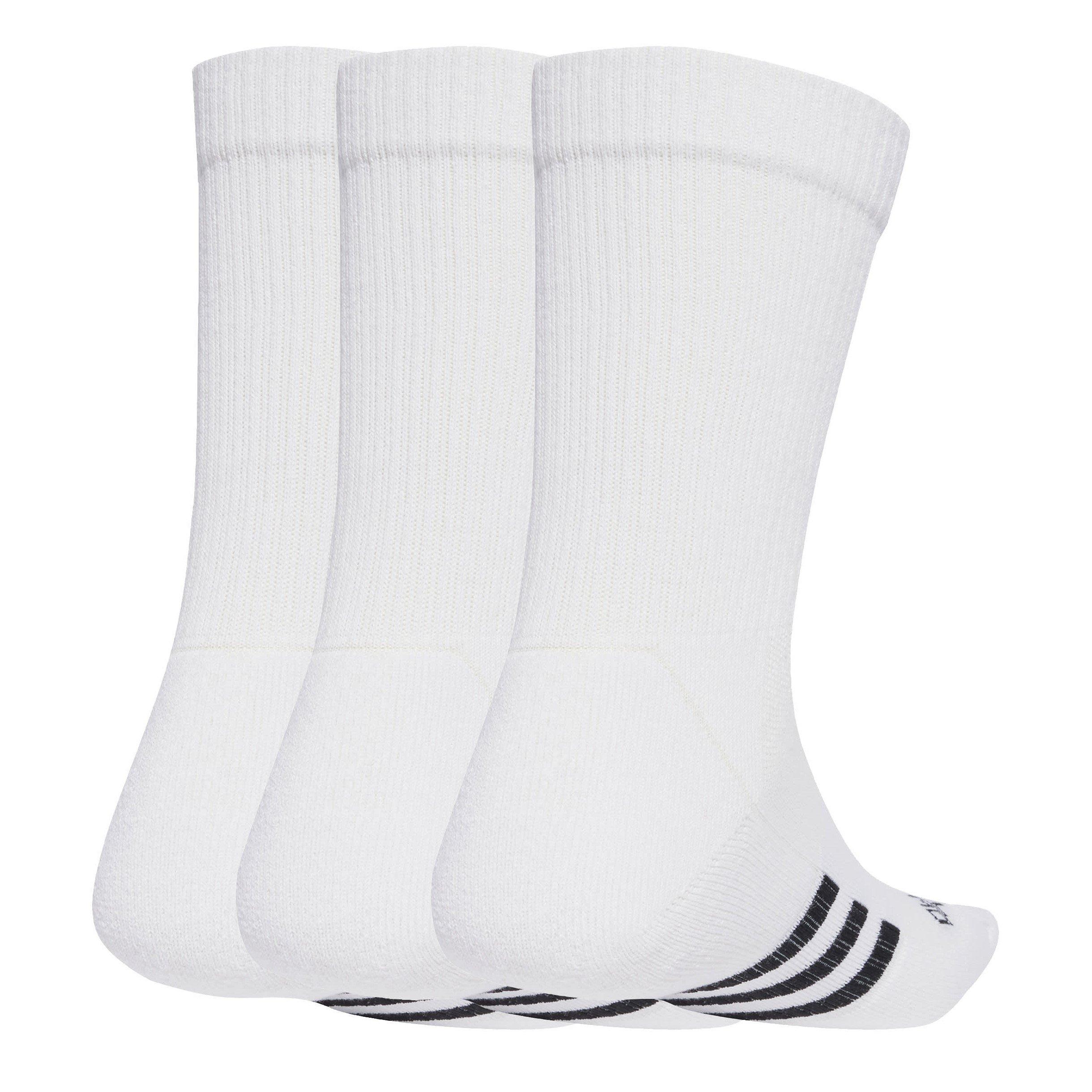 adidas Performance Cushioned Crew Socks 3 Pairs Juniors