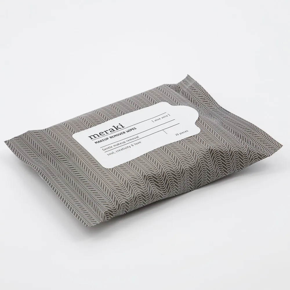 Meraki Makeup Wipes, Aloe Vera - 20 stk.