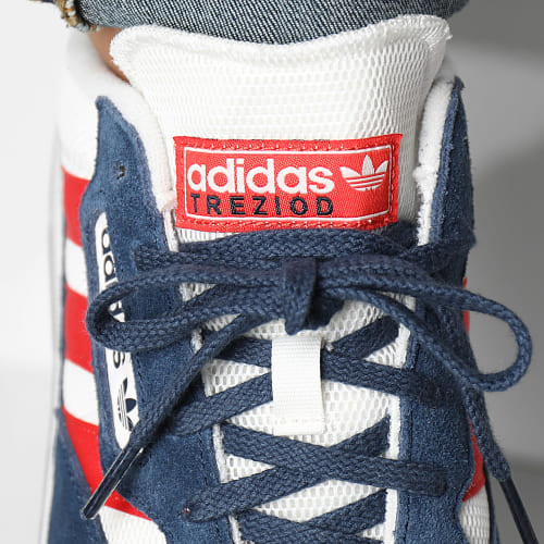 Baskets Treziod 2 IG5038 Collegiate Navy Red Cloud White