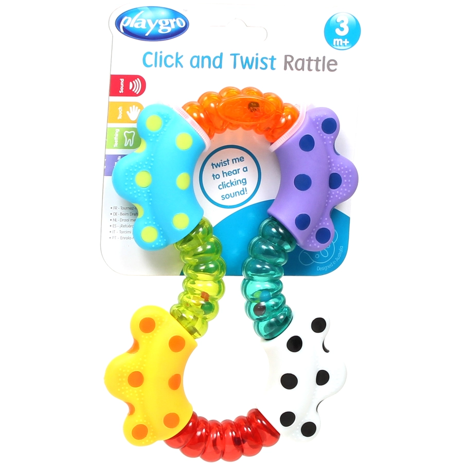 playgro Drehrassel Click und Twist