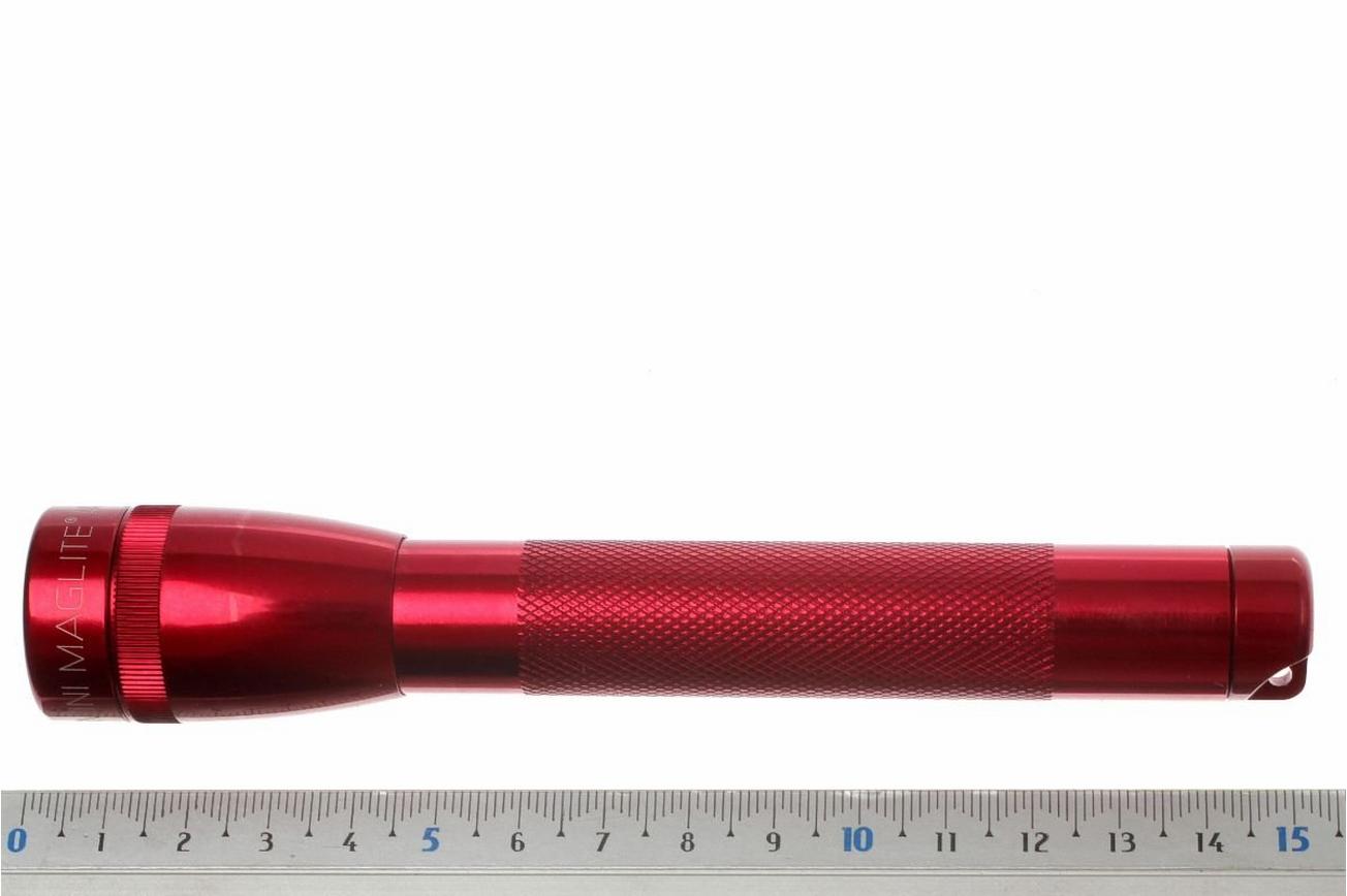Maglite Mini zaklamp Classic AA, rood