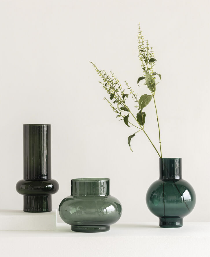 Urban Nature Culture Vase Tummy D riffle green