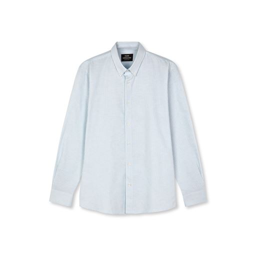 Mads Nørgaard Oxford Sune Stripe Skjorte, Dream Blue/White, XL