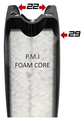 Paire de roues Progress A-7F/A-7D Disc Noir | 12x100/12x142mm | Center Lock | Shimano