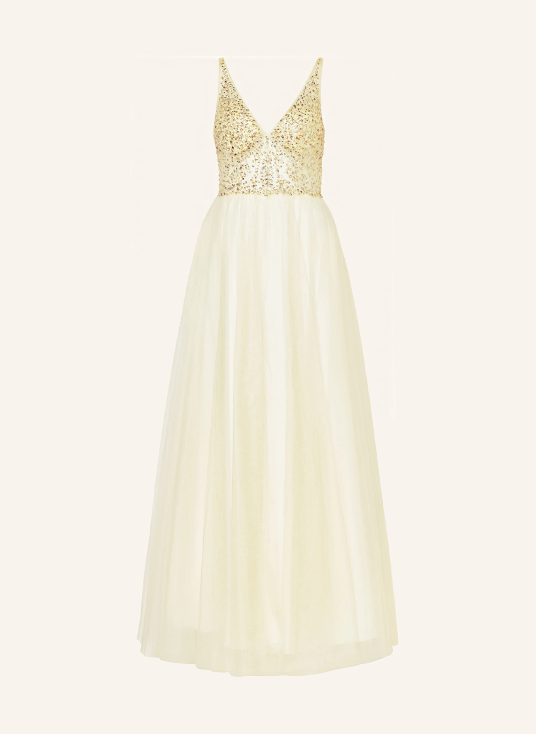 unique Abendkleid mit Schmucksteinen