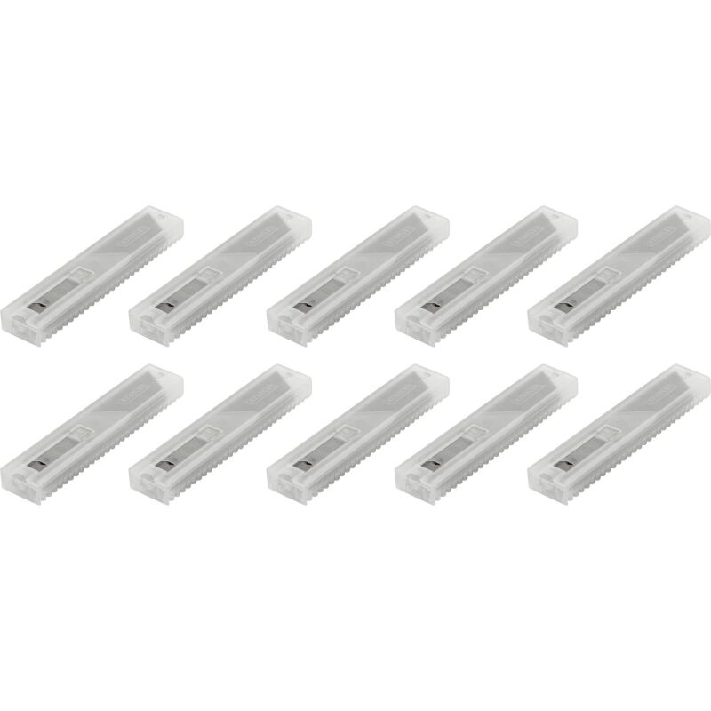 Lames de cutter 18 mm - 10 distributeur de 10 lames